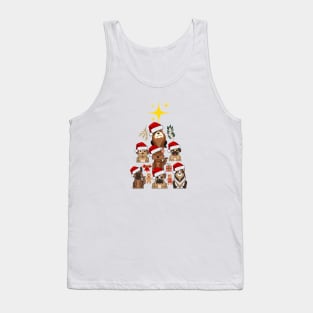 Westie Christmas Tree Dog Tank Top